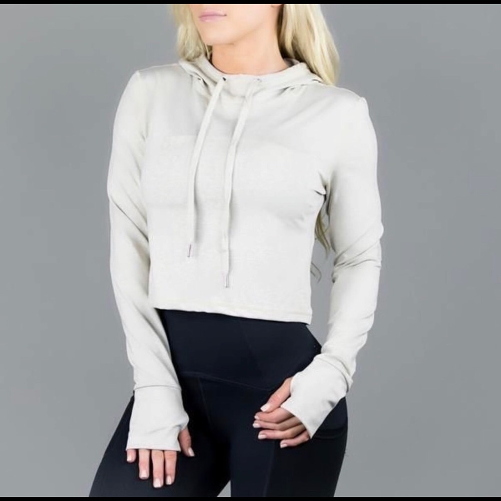 ISO: buffbunny cream cropped hoodie